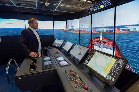 The Intelligent Shipping Technology Test Laboratory (ISTLAB) at the Satakunta University of Applied Sciences (SAMK) in Rauma, Finland (credit: Wärtsilä/ photo Pekka Lehmuskallio)